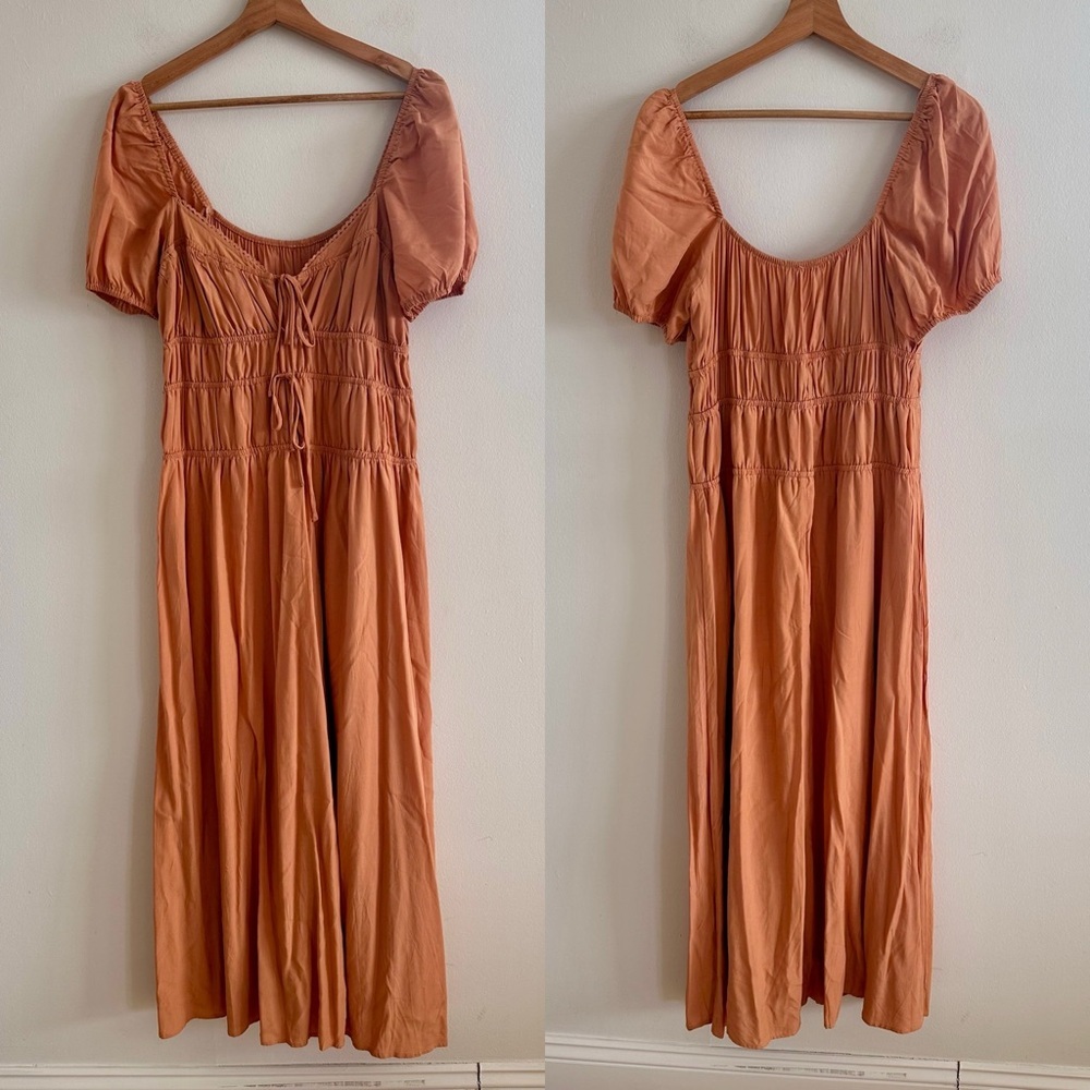 J.O.A Los Angeles boho cottagecore midi dress medium